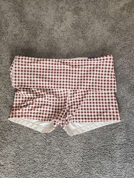 JoyLab Pants - NWT Joylab Red Gingham Low Rise Shorts SZ Large